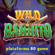 plataforma 80 game